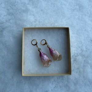 Foxglove Stainless Steel Earrings